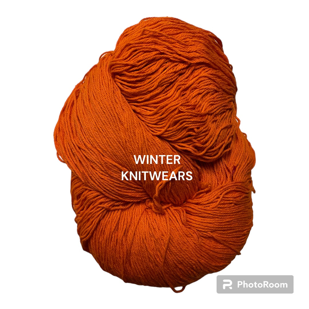 Winter Knitwears Cotton 4ply yarns 160gms/hank