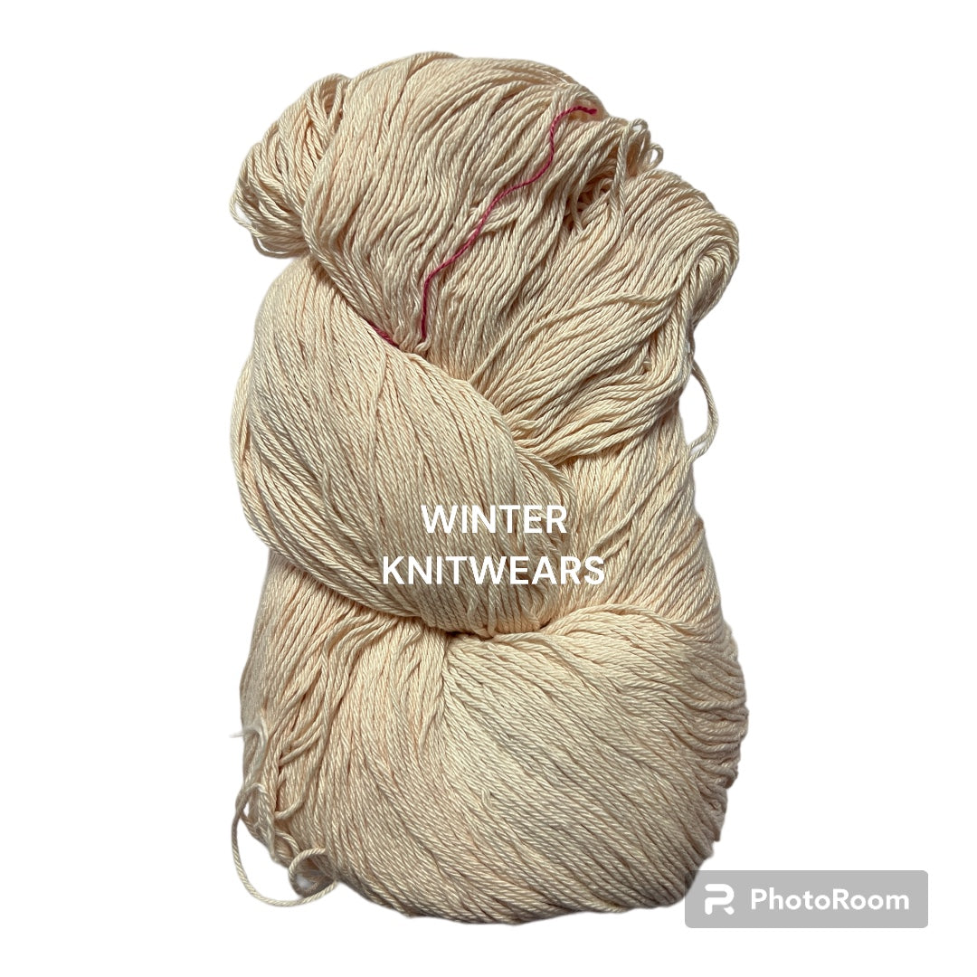 Winter Knitwears Cotton 4ply yarns 160gms/hank