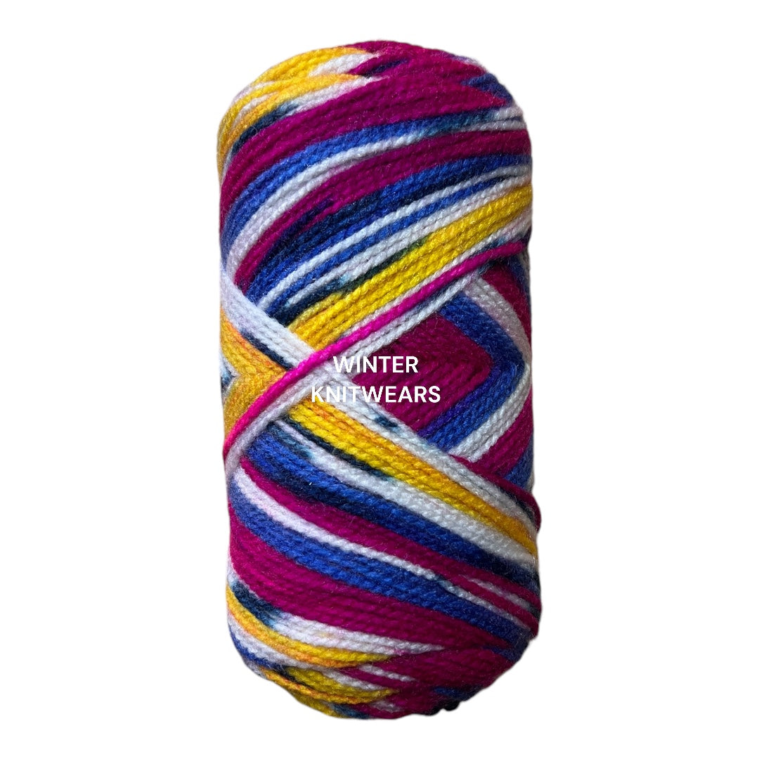 Ganga Spectrum Multicolour Yarns 100gms/ball