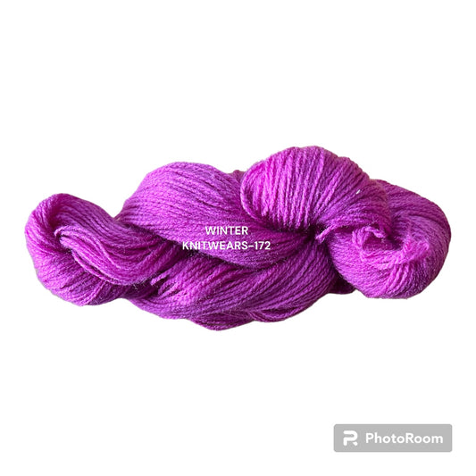 Vardhman Millenium Baby Soft Yarn DK Reverse twisted 4 ply 100gms-172
