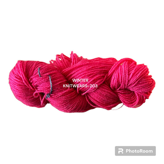 Vardhman Millenium Baby Soft Yarn DK Reverse twisted 4 ply 100gms-203