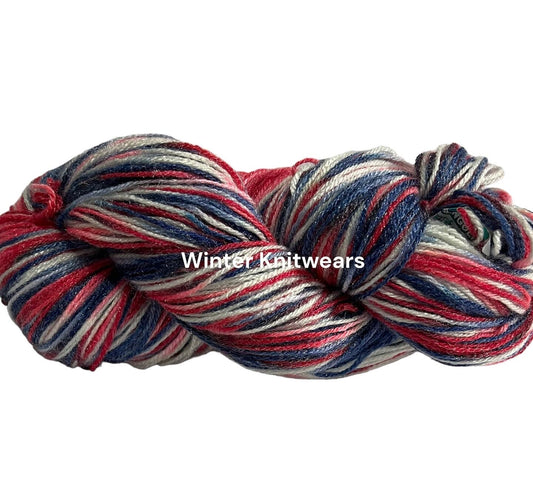 Oswal Micro Rangoli Multicoloured Yarns 4ply 100gms - 25