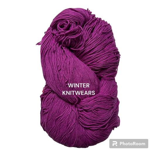 Winter Knitwears Cotton 4ply yarns 160gms/hank