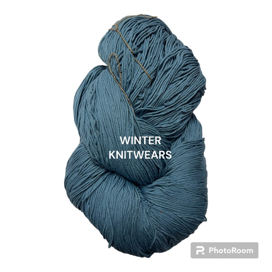 Winter Knitwears Cotton 4ply yarns 160gms/hank.