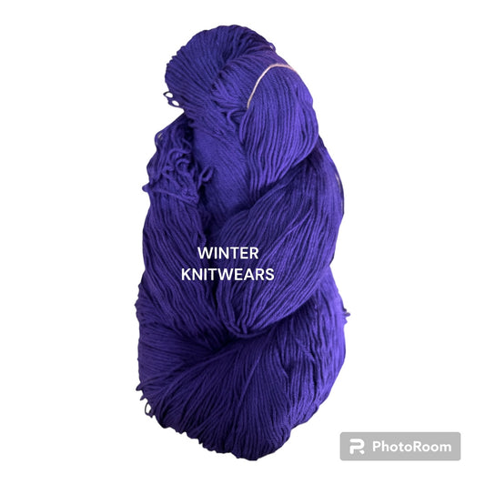 Winter Knitwears Cotton 4ply yarns 160gms/hank