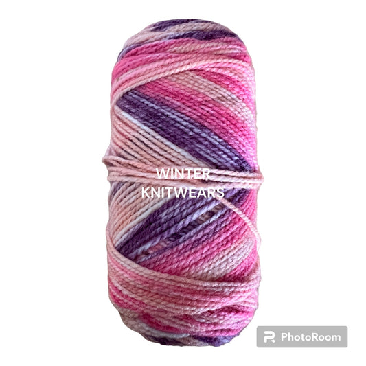 Ganga Spectrum Multicolour Yarns 100gms/ball