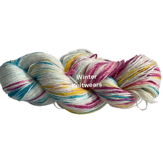 Oswal Micro Rangoli Multicoloured Yarns 4ply 100gms -6