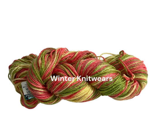 Oswal Micro Rangoli Multicoloured Yarns 4ply 100gms -38