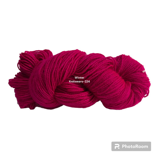 Vardhman Millenium Baby Soft Yarn DK Reverse twisted 4 ply 100gms-224