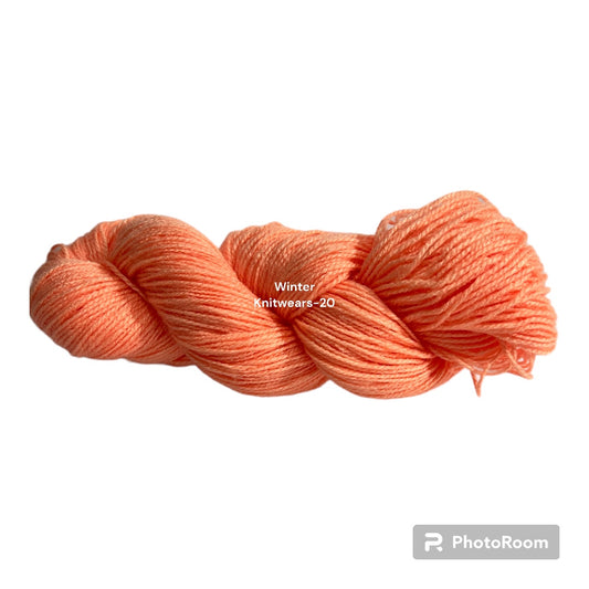 Vardhman Millenium Baby Soft Yarn DK Reverse twisted 4 ply 100gms-20