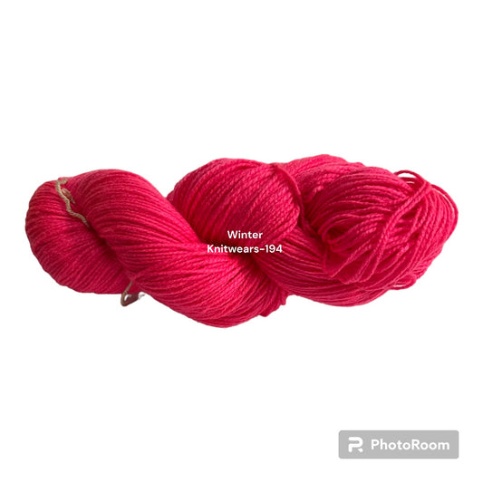 Vardhman Millenium Baby Soft Yarn DK Reverse twisted 4 ply 100gms-124