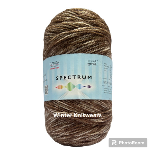 Ganga Spectrum Multicolour Yarns 100gms/ball